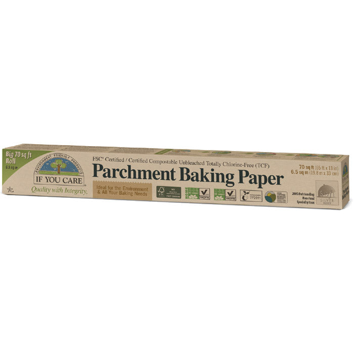 If You Care - Unbleached Parchment Baking Paper, 20m - back