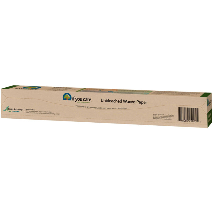 If You Care - Unbleached Waxed Paper, 23m - back