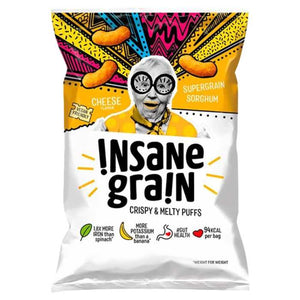 Insane Grain - Sorghum Supergrain Puffs, 24g | Multiple Options