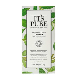It's Pure Organics - Herbal Hair Colour Chestnut, 110g