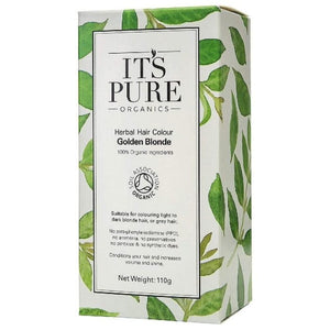 It's Pure Organics - Herbal Hair Colour Golden Blonde, 110g