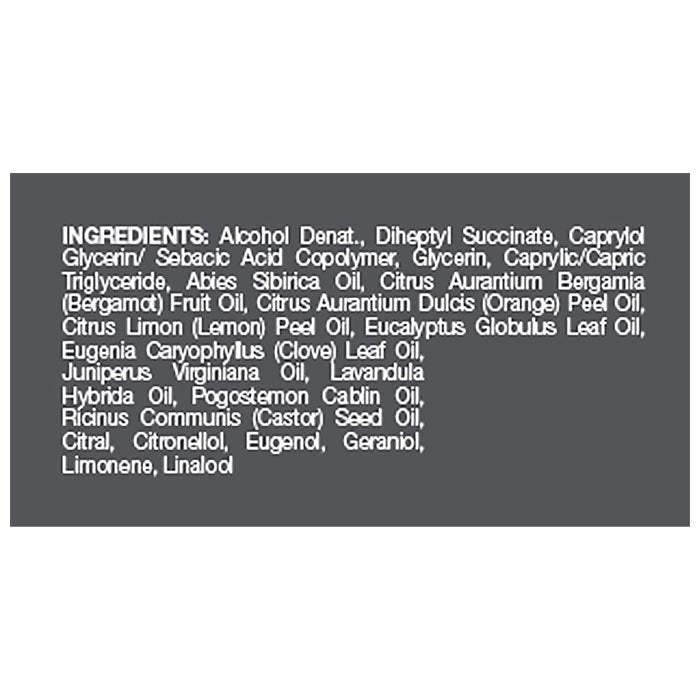 Jasons Natural - Mens Forest Fresh Dry Spray Deodorant, 90g - back