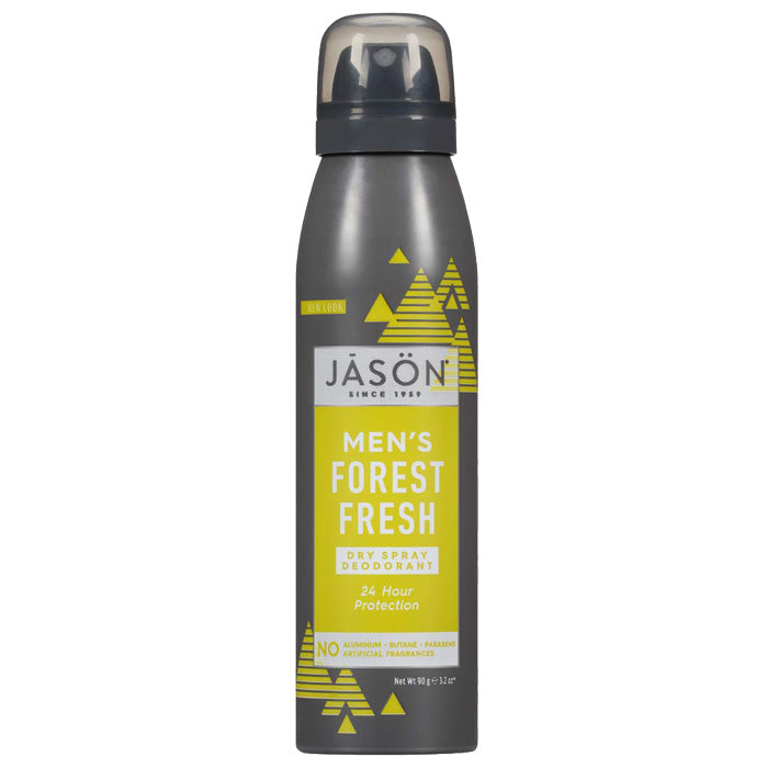 Jasons Natural - Mens Forest Fresh Dry Spray Deodorant, 90g