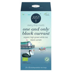 Just T - One & Only Blackcurrant Organic Tea, 20 Bags
