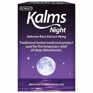 Kalms - Night Traditional Relief Sleep Disturbances, 50 Tablets