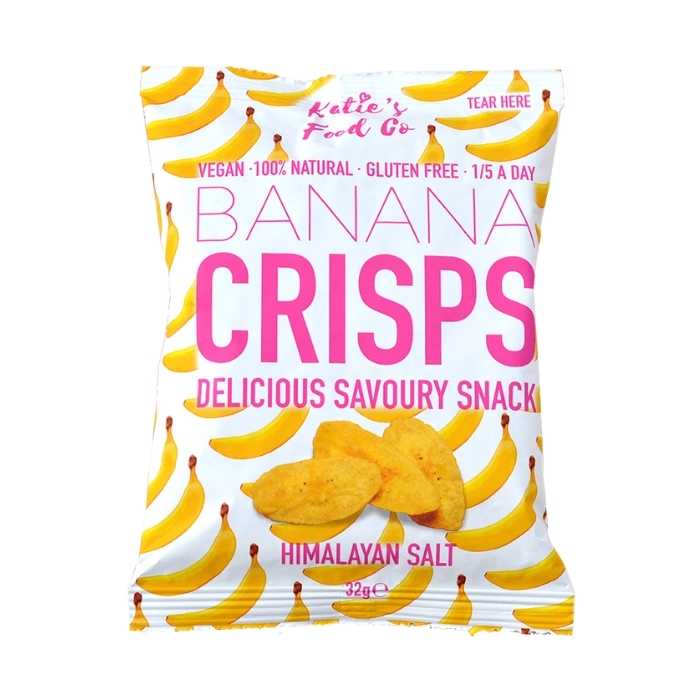 Katie's Food Co - Savoury Banana Crisps Himalayan Salt