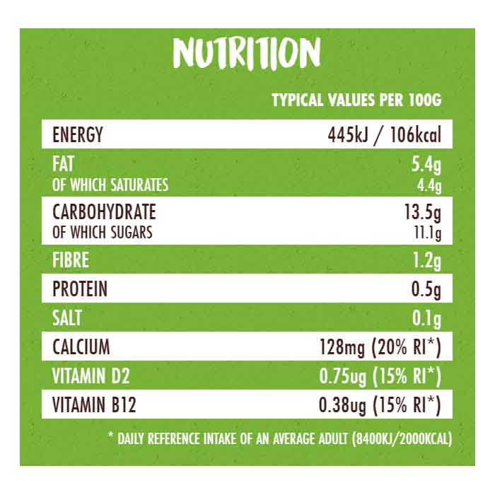 Koko - Dairy Free Vanilla Yoghurt, 450g - back