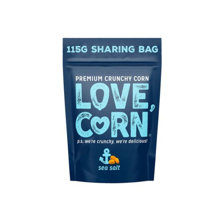 LOVE CORN - Premium Crunchy Corn Sea Salt 115g