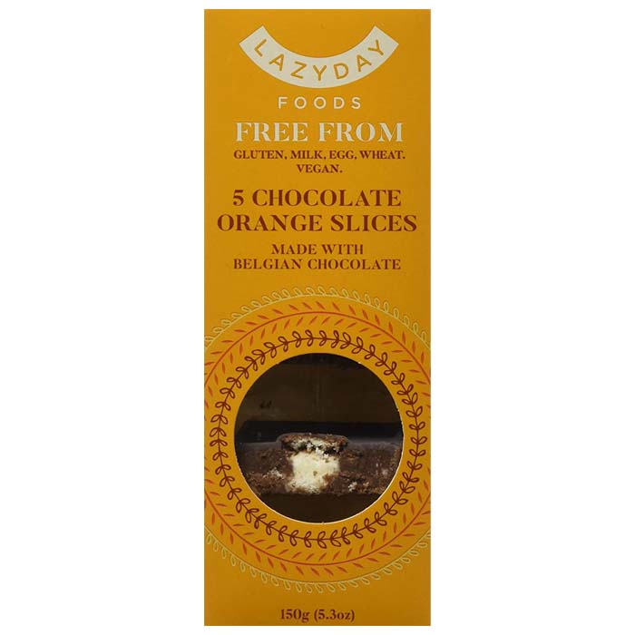 Lazy Day Foods - Chocolate Orange Slice, 150g