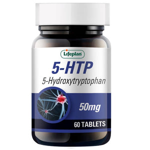 Lifeplan - 5HTP 50mg, 60 Tablets
