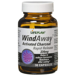 Lifeplan - WindAway Activated Carcoal 334mg | Multiple Sizes