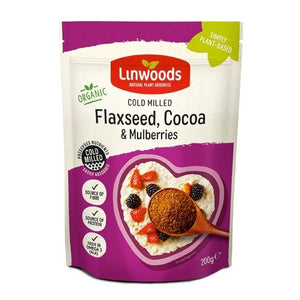 Linwoods - Organic Flax Cocoa & Mulberry, 200g