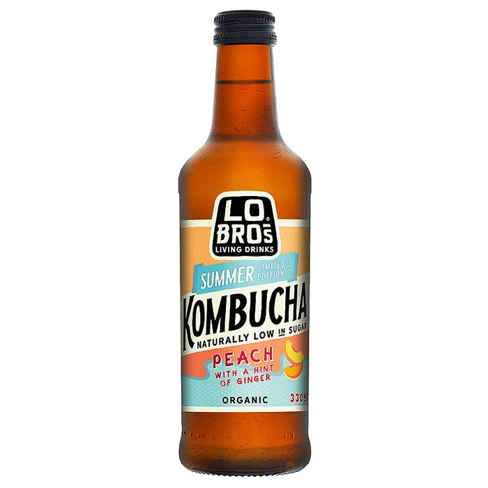 Lo Bros - Organic Kombucha, 330ml | Assorted Flavours - PlantX UK