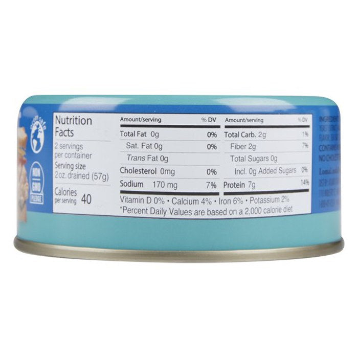 Loma Linda - Tuno (Vegan Tuna) in Spring Water, 142g - back
