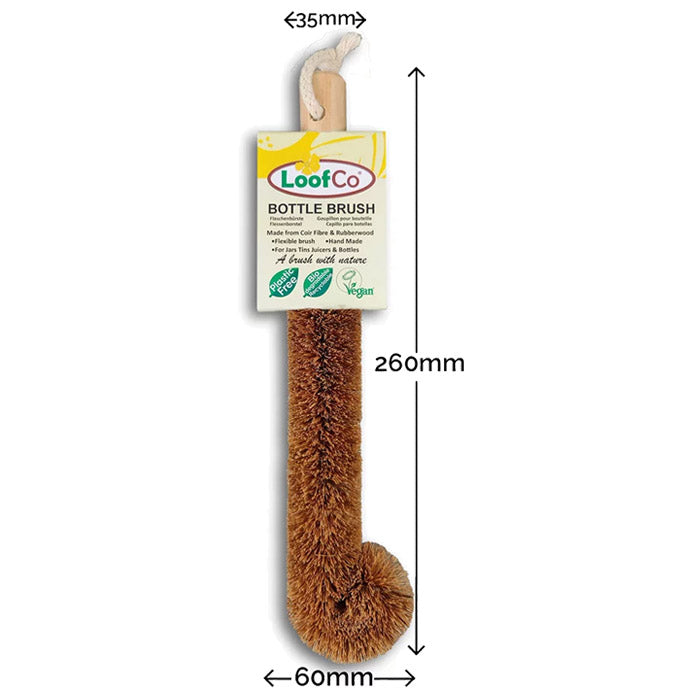 LoofCo - Coconut Fibre Bottle Brush - second