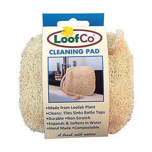 LoofCo - Loofa Cleaning Pads (For Surfaces, Tiles & Sinks) | Multiple Options