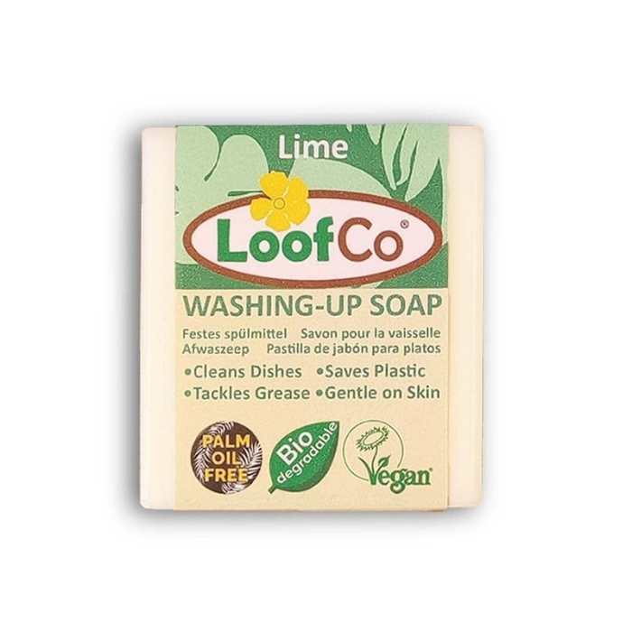 LoofCo - Washing-Up Soap Bar Palm Oil Free lime