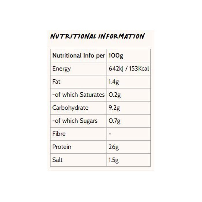 Love Seitan - Smokey Dokey Seitan Chub, 275g - back