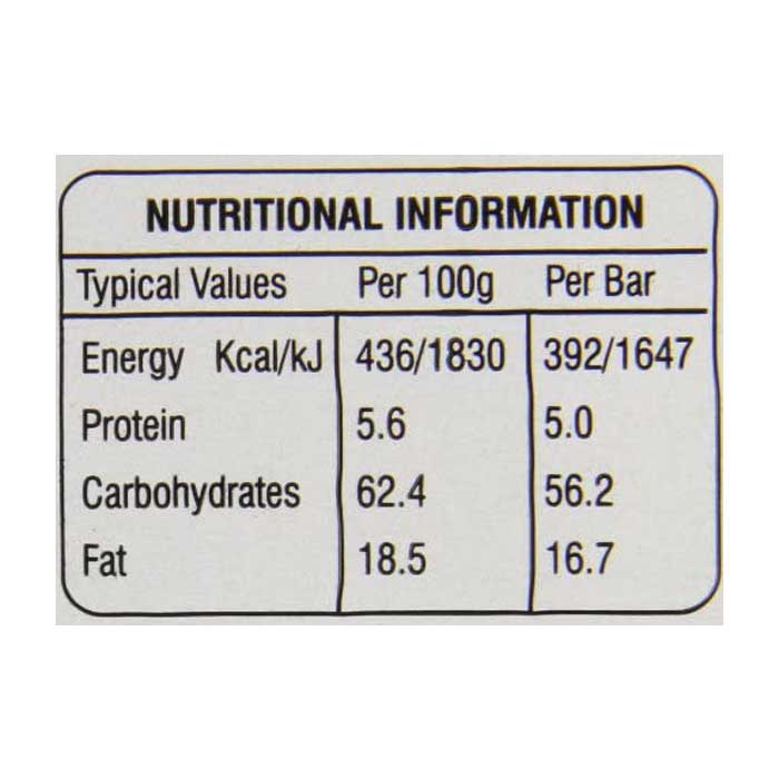 Ma Baker - Giant Bars, 90g , Apple - Back