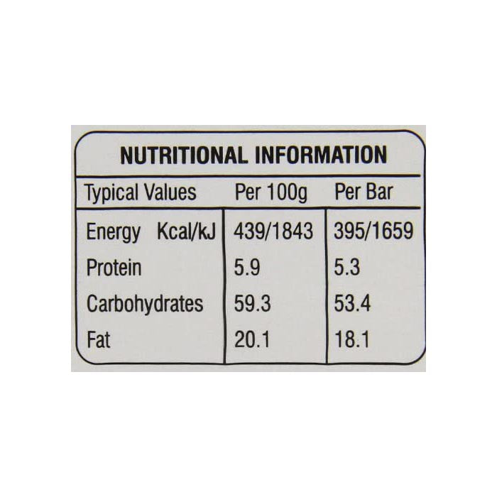 Ma Baker - Giant Bars, 90g , Blueberry - Back