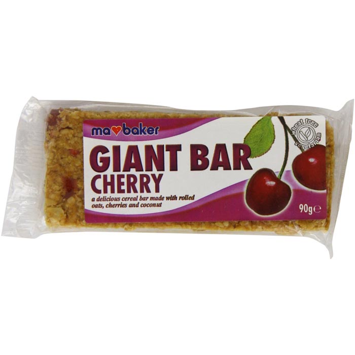 Ma Baker - Giant Bars, 90g , Cherry
