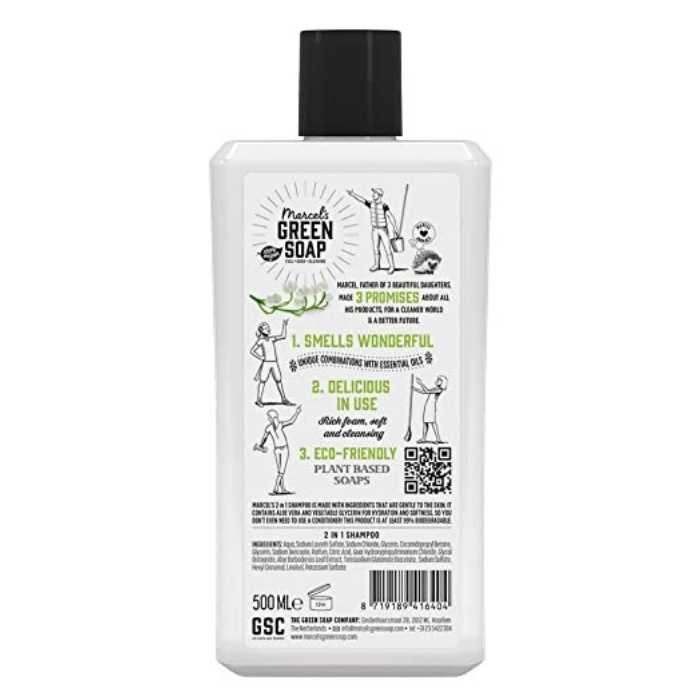 Marcel's Green Soap - 2in1 Shampoo tonka muguet back