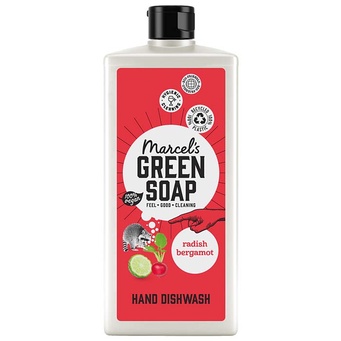Marcel's Green Soap - Hand Dishwash Soap - Radish & Bergamot, 500ml