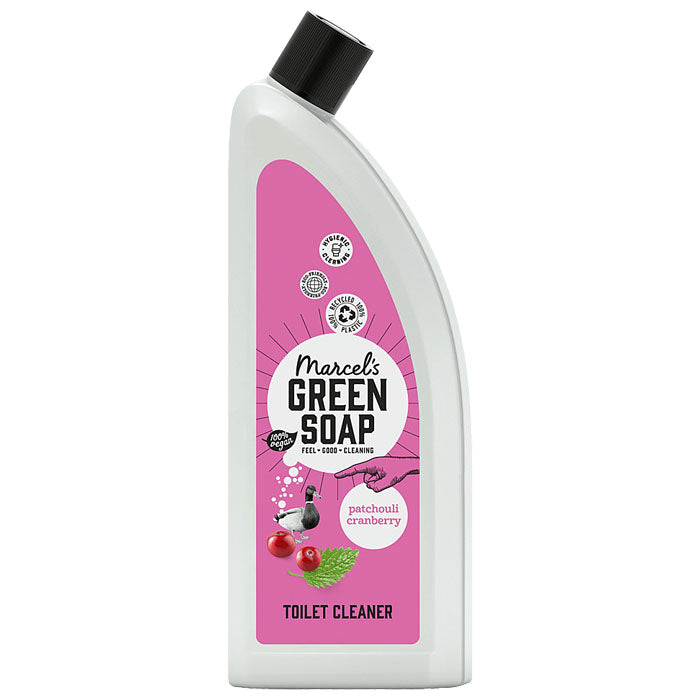 Marcel's Green Soap - Toilet Block - Patchouli & Cranberry, 55g