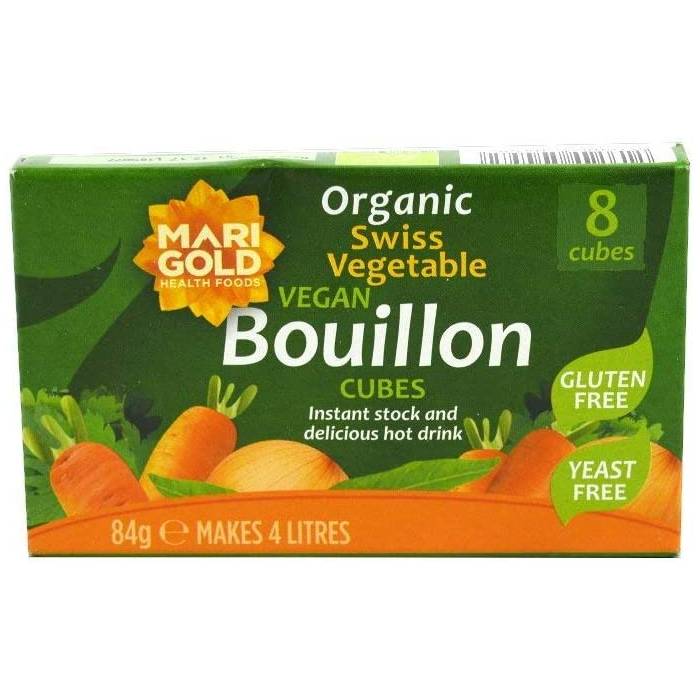 Marigold Organic Swiss Vegetable Bouillon Cube Gluten & YeastFree