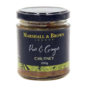 Marshall & Brown - Pear & Ginger Chutney, 200g