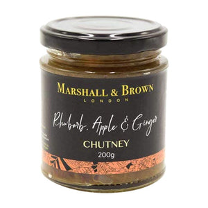 Marshall & Brown - Rhubarb, Apple & Ginger Chutney, 200g