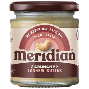 Meridian - Crunchy Cashew Butter No Added Sugar, 170g