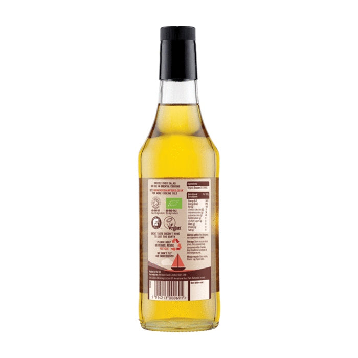 Meridian Foods - Organic Unrefined Sesame Oil, 500ml - back