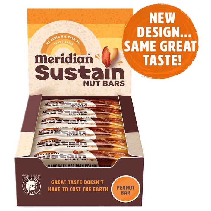 Meridian Foods - Peanut Bars - Peanut Bar, 40g