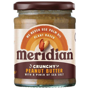 Meridian Foods - Peanut Butter Crunchy With a Pinch of Salt | Multiple Sizes