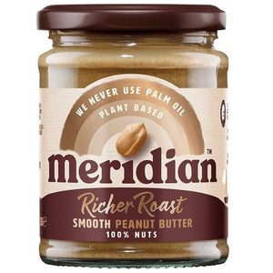 Meridian Foods - Rich Roast Peanut Butter, 280g | Multiple Options