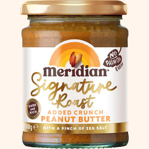 Meridian Foods - Signature Roast Peanut Butter, 280g | Multiple Textures