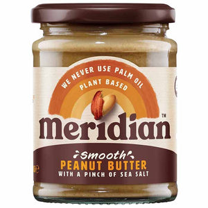 Meridian Foods - Smooth Peanut Butter with a Pinch of Salt | Multiple Options