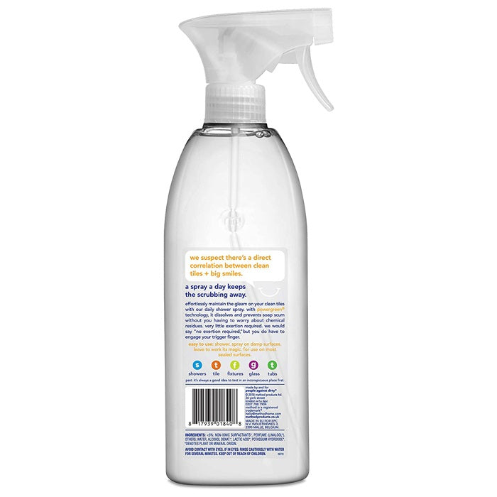 Method - Daily Shower Cleaner Passion Fruit, 828ml - back