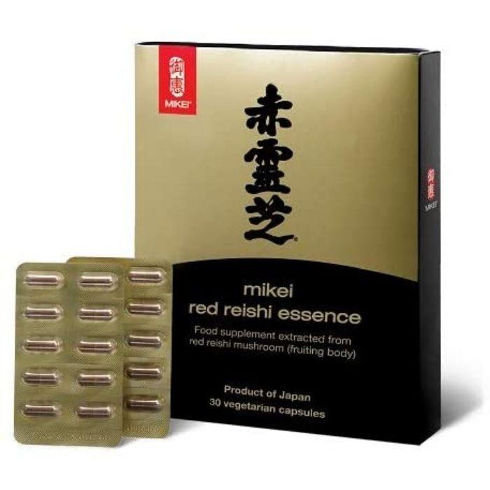 Mikei - Red Reishi Essence, 30 capsules - front