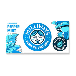 Milliways - Super Natural Chewing Gum (10 Pieces), 19g | Multiple Flavours & Sizes
