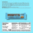Misfits - Vegan Protein Bar - White Choc Cookies & Cream (12 Bars), 45g - back