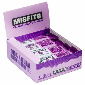 Misfits Health - Plant-Based Protein Bar, 45g | Multiple Options
