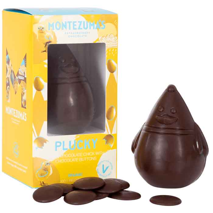 Montezuma's - Organic Dark Chocolate Plucky Chick Egg, 100g