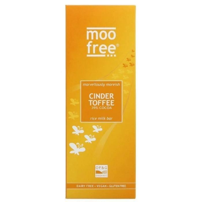 Moo Free - Marvellously Moreish Cocoa Bar Original Organic, 80g - front