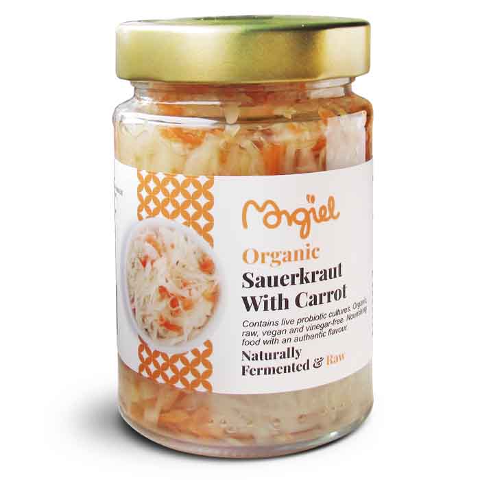 Morgiel - Organic Sauerkraut with Carrot, 300g
