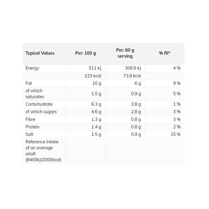Mr Organic - Vegan Chilli & Garlic Pesto, 130g - back
