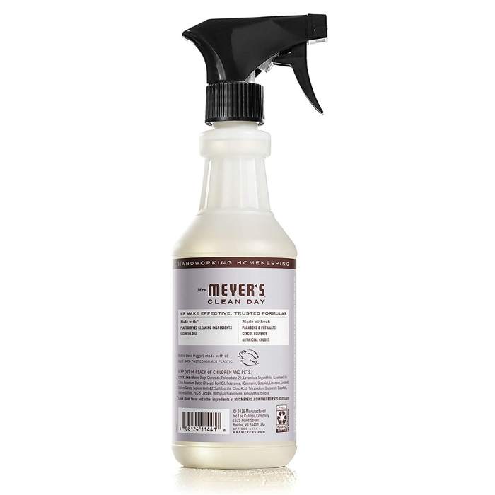 Mrs Meyer's Clean Day - Multi-Surface Cleaner Lavender, 473ml - back
