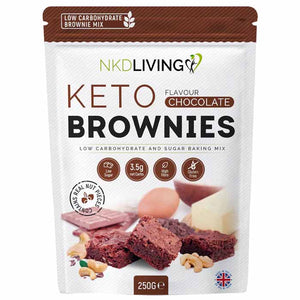NKD Living - Keto Brownie Mix with Cashews, 250g