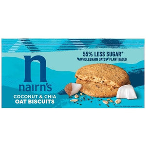 Nairn's - Coconut & Chia Oat Biscuit, 200g | Pack of 10